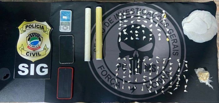 Polícia Civil prende em Flagrante Delito acusado de tráfico de Drogas