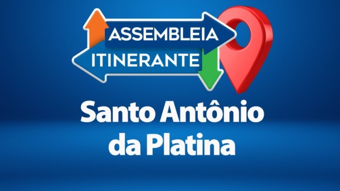Assembleia Itinerante promove sessão especial em Santo Antônio da Platina na quinta-feira (17)