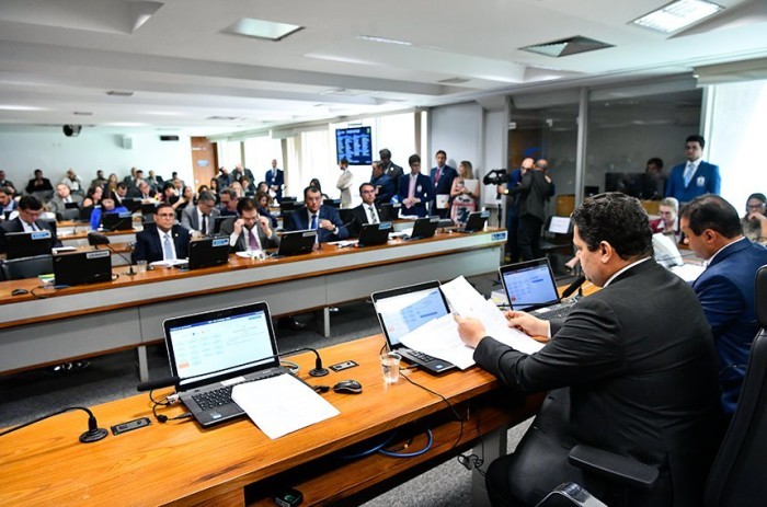 Votação da reforma tributária será no dia 4 de outubro, prevê cronograma aprovado pela CCJ - Foto: Geraldo Magela/Agência Senado