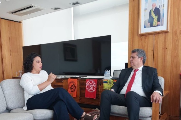 Em Brasília, Gleice Jane avança nas demandas de MS em reunião no Palácio do Planalto