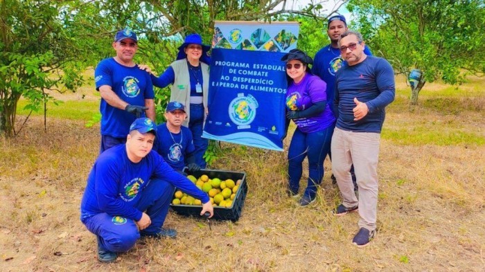 Sepror distribui aproximadamente 1,2 toneladas de laranjas à famílias vulneráveis de Manaus