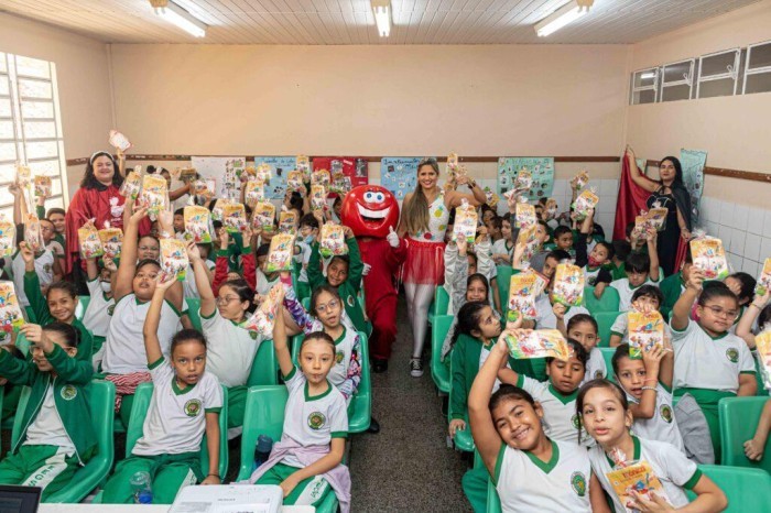 Hemoam e Seduc levam Doador do Futuro para escola da Zona Oeste de Manaus