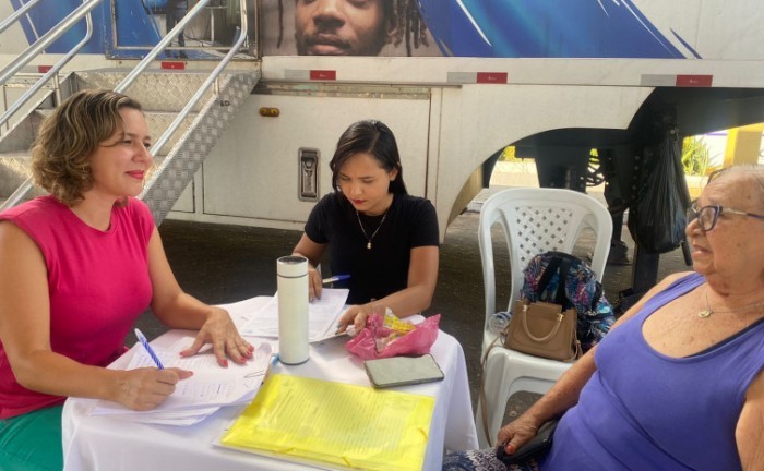 Carreta Roda-Hans realiza mais de 80 atendimentos no Bico do Papagaio