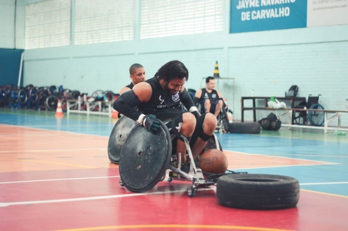 Time capixaba de rugby em cadeira de rodas disputa Campeonato Brasileiro