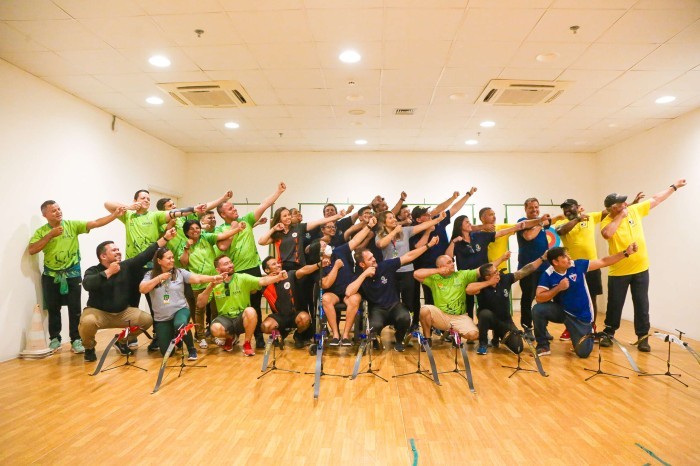 Sesporte realiza capacitação de profissionais de Educação Física na modalidade tiro com arco