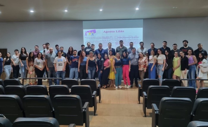Agosto Lilás – Polícia Civil ministra palestra em Centro Universitário de Dourados