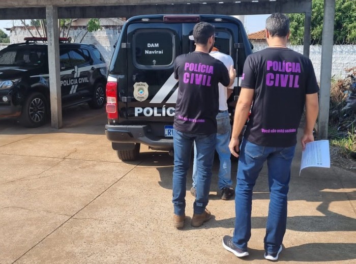 Agosto Lilás – Homem viola tornozeleira eletrônica e é preso pela Polícia Civil em Naviraí