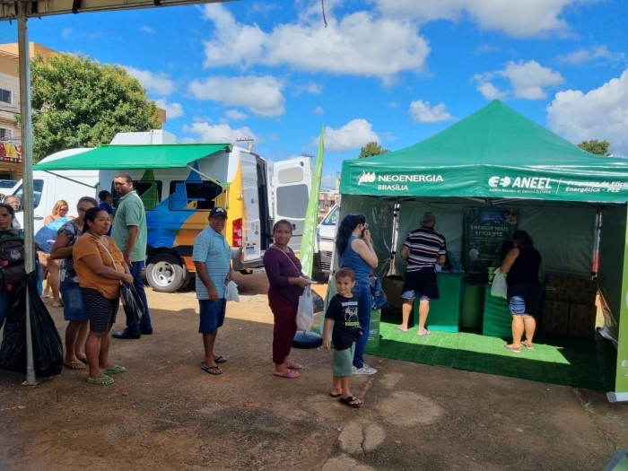 Famílias do Guará podem trocar gratuitamente lâmpadas ineficientes por LED