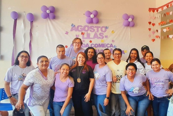 Agosto lilás: Polícia Civil realiza palestra sobre violência doméstica em Ladário