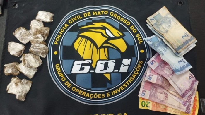Polícia Civil prende homem por tráfico de drogas em Campo Grande