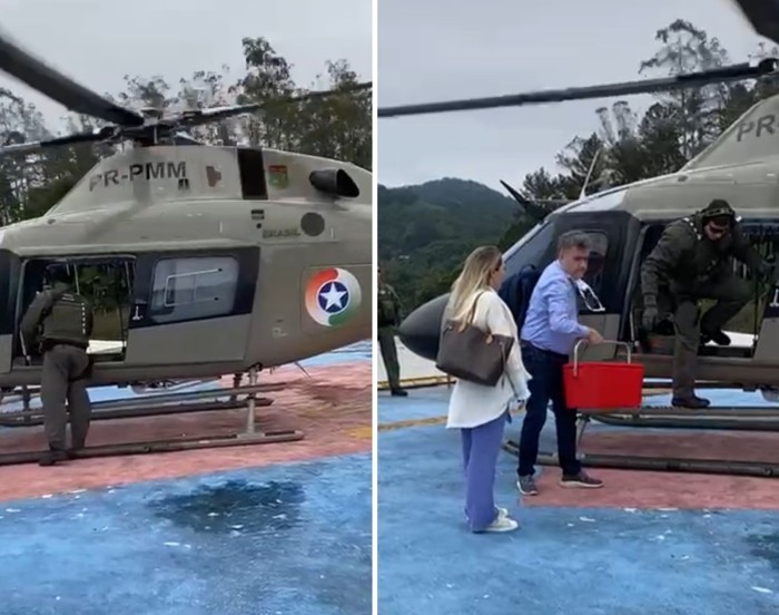 Polícia Militar e SC Transplantes viabilizam transporte de coração para procedimento em Blumenau