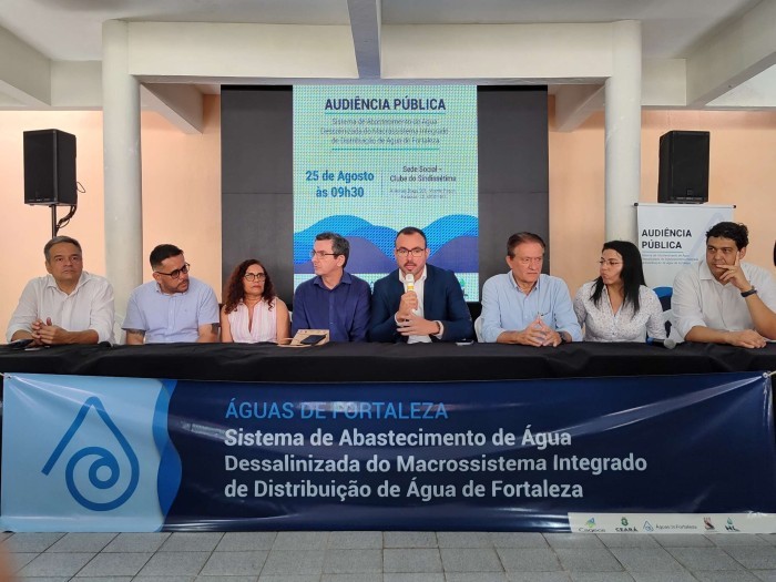 Semace apresenta Estudo de Impacto Ambiental da maior planta de dessalinização da América Latina