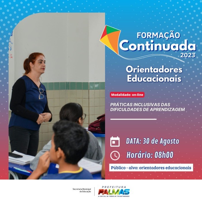 Formação continuada de orientadores educacionais aborda práticas inclusivas e equilíbrio emocional
