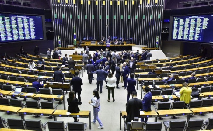 Sessão do Plenário desta terça-feira - (Foto: Zeca Ribeiro/Câmara dos Deputados)