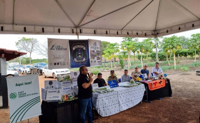 Polícia Penal é contemplada com o Programa Mesa Farta para fomento da olericultura nas unidades penais