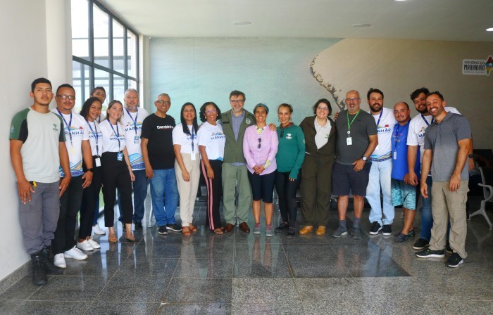- Avaliadores à serviço da Unesco em visita ao Maranhão (Foto: Divulgação)