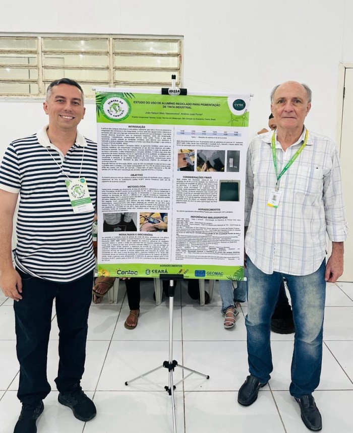 Aluno Centec tem pesquisa publicada em evento internacional