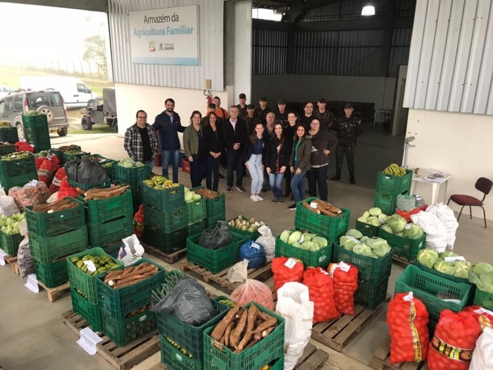 Santa Catarina já utilizou mais de 90,69% dos recursos do Programa de Aquisição de Alimentos