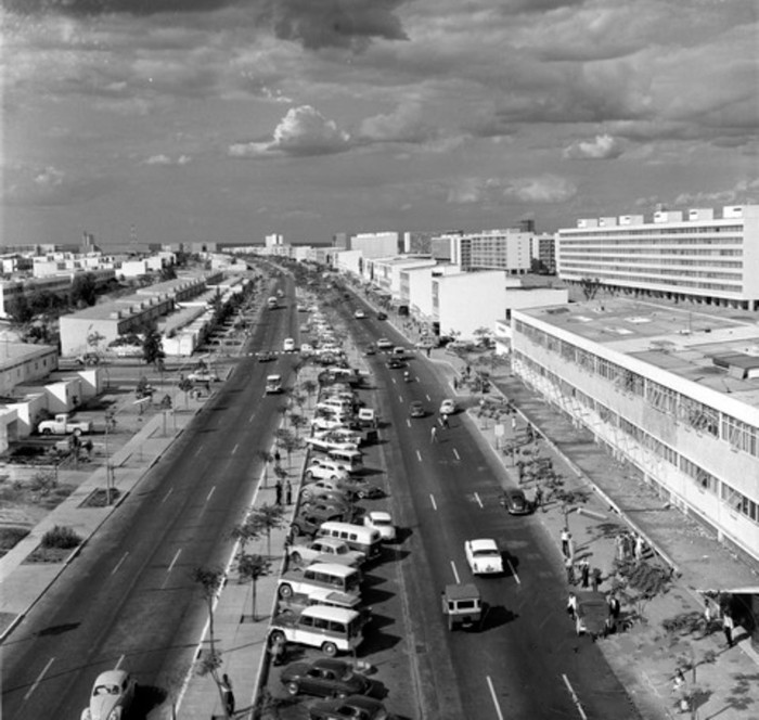 #TBT: W3 Sul, o coração comercial de Brasília