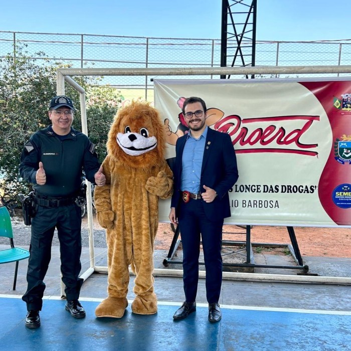 Polícia Civil participa de inauguração do Proerd em Guia Lopes da Laguna