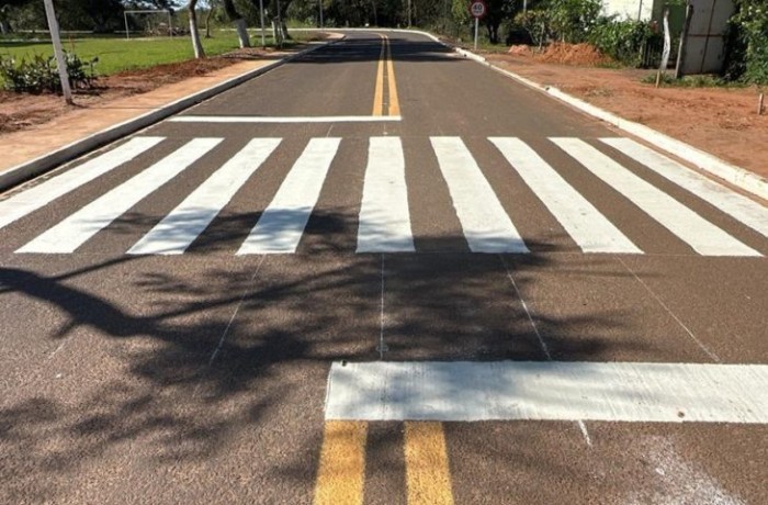Concluída pavimentação do acesso ao Cachoeirão, em Terenos