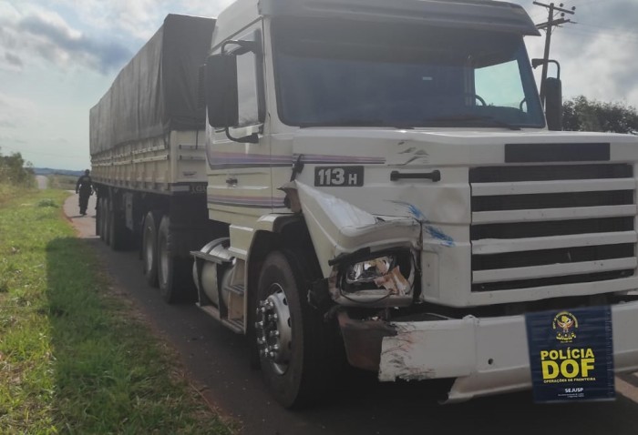 Homem que atropelou motociclista e fugiu do local do acidente é preso pelo DOF em Japorã