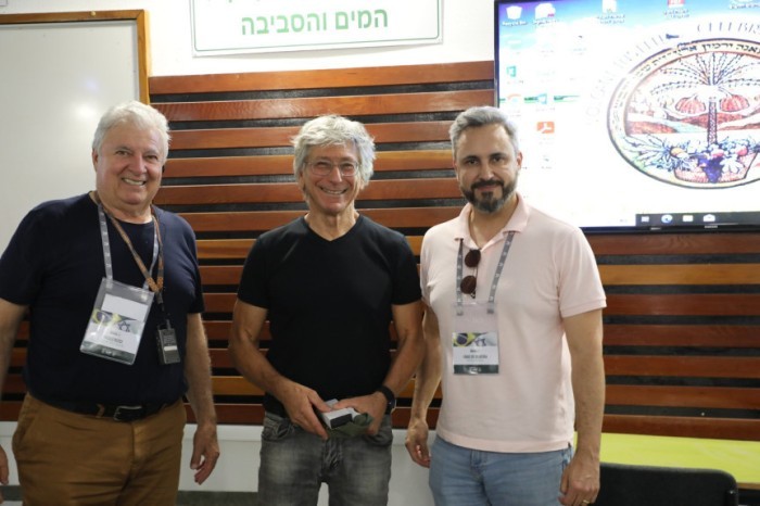 Deputado Fabio Oliveira (Podemos) visita centro de pesquisa agrícola e tratamento de água de Israel