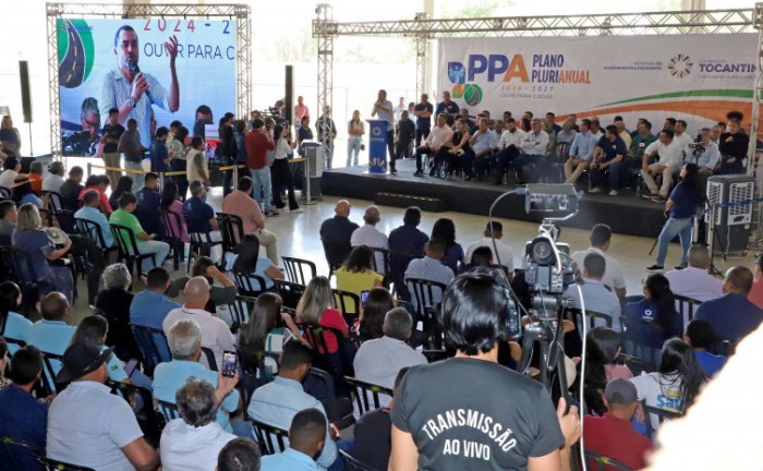 Com a presença do governador Wanderlei Barbosa, consulta do PPA em Pedro Afonso é marcada pela participação de 13 municípios