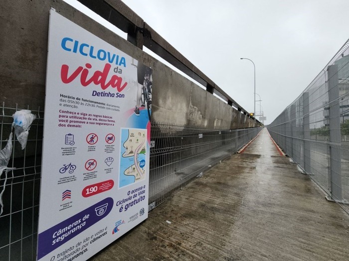 Ciclovia da Vida teve mais de 11.600 acessos em uma semana