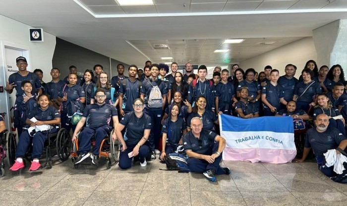 Capixabas desembarcam em São Paulo para a fase regional das Paralimpíadas Escolares