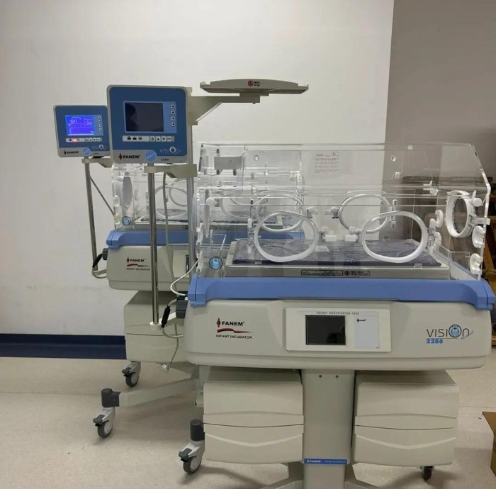 Hospital Tereza Ramos recebe duas incubadoras para UTI neonatal