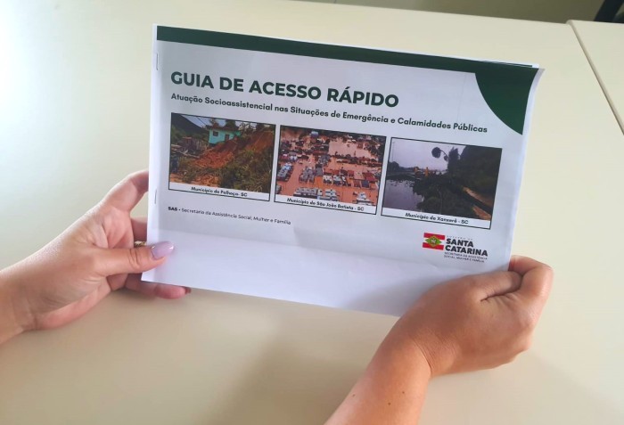 Assistência Social lança guia de acesso rápido da atuação socioassistencial em situações de emergência e calamidade