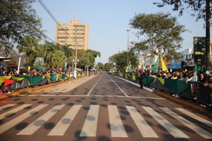 Desfile de 7 de Setembro interdita ruas no centro de Dourados; veja os trechos