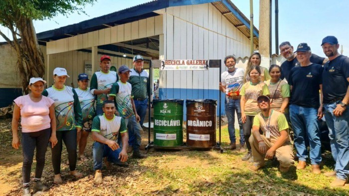 Em Apuí, ‘Recicla, Galera’ supera 3,8 toneladas de materiais destinados para reciclagem