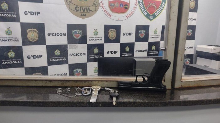 Polícia Militar do Amazonas prende homem e apreende adolescente por furto na Zona Norte de Manaus