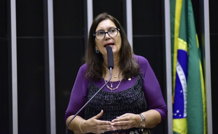 Bia Kicis, relatora da proposta - (Foto: Zeca Ribeiro/Câmara dos Deputados)