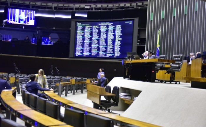 Sessão do Plenário da Câmara dos Deputados - (Foto: Zeca Ribeiro/Câmara dos Deputados)