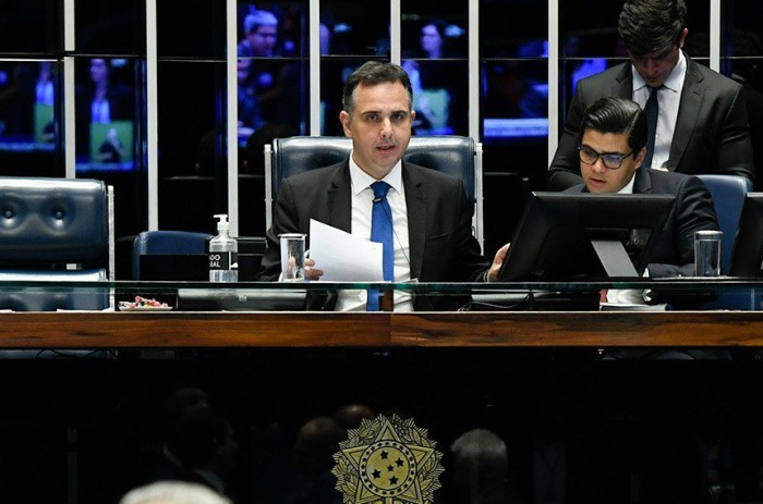 Pacheco manifestou solidariedade ao povo gaúcho e relatou que o projeto de decreto veio após apelo do governador do estado - Foto: Jefferson Rudy/Agência Senado