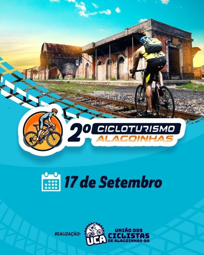 2° Cicloturismo de Alagoinhas acontece neste domingo (17) e prevê mais de 4 mil participantes