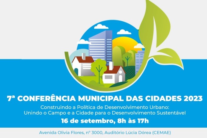 Prefeitura realiza 7ª Conferência Municipal das Cidades neste sábado, 15 
