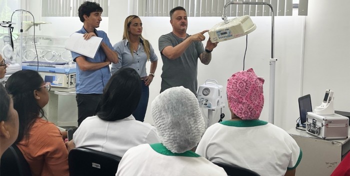 Hospital da Mulher treina profissionais para manuseio de novos equipamentos