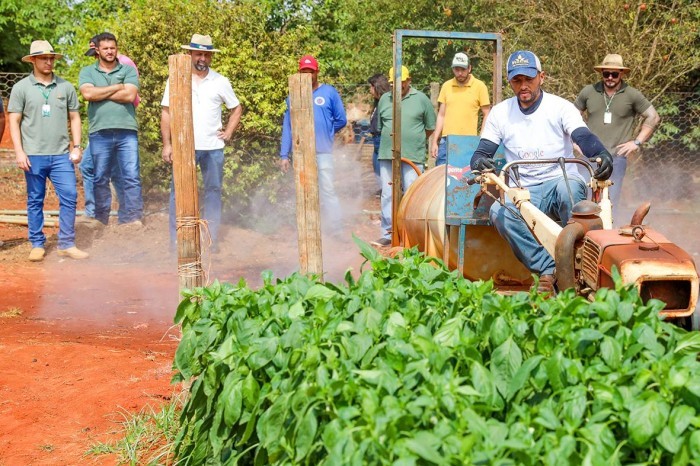 Produtores participam de curso gratuito sobre uso correto de agrotóxicos