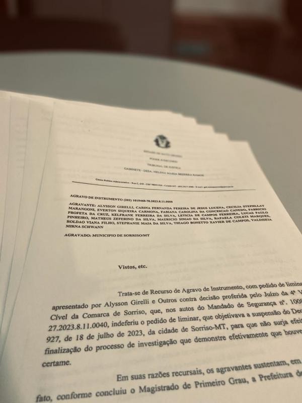 Foto: Reprodução/Prefeitura de Sorriso - MT