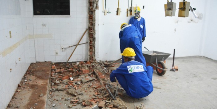 Iniciada reforma e ampliação do centro cirúrgico do Hospital da Mulher