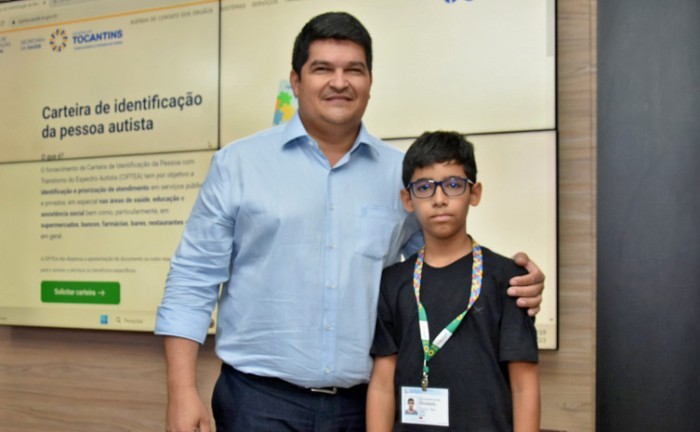 Governo do Tocantins lança Carteira de Identificação da Pessoa com Transtorno do Espectro Autista