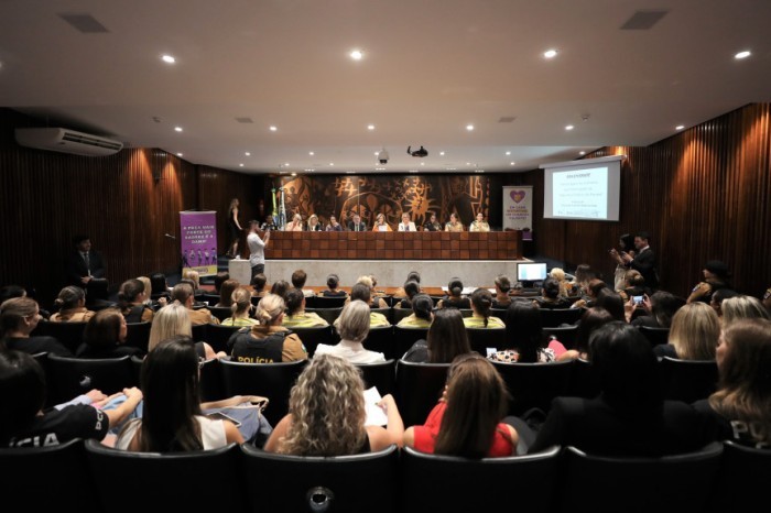 Evento lotou o Plenarinho da Casa na manhã desta segunda-feira (18). / Créditos: Valdir Amaral/Alep
