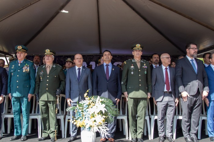 PMMS comemora 188 anos com entrega medalhas do Mérito e Insígnia do Mérito a civis e militares