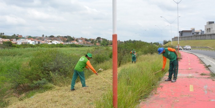 Requalificação do Parque Linear, no Papagaio, está na fase final