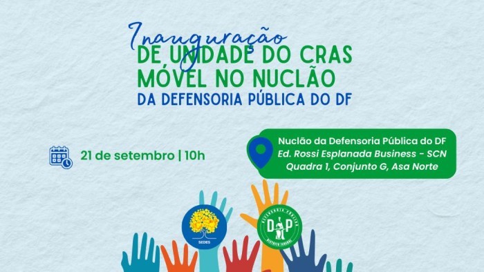Unidade do Cras Móvel será inaugurada no Setor Comercial Norte