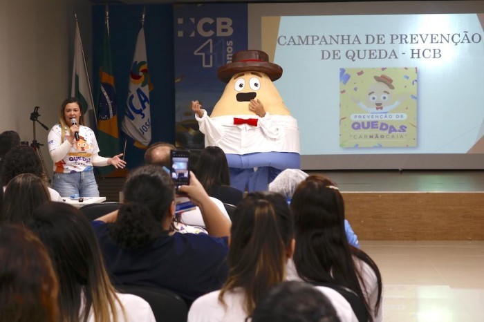 Hospital promove campanha contra risco de quedas de crianças